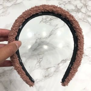 Lele Sadoughi Alice Mauve Teddy Headband